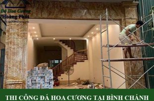 Thi công đá hoa cương tại Bình Chánh