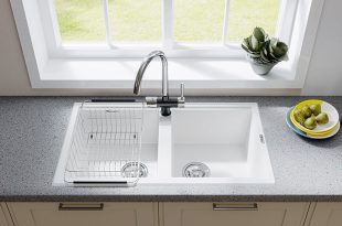 Kích thước khoét đá chậu rửa bát, cắt đá lavabo rửa chén giá rẻ