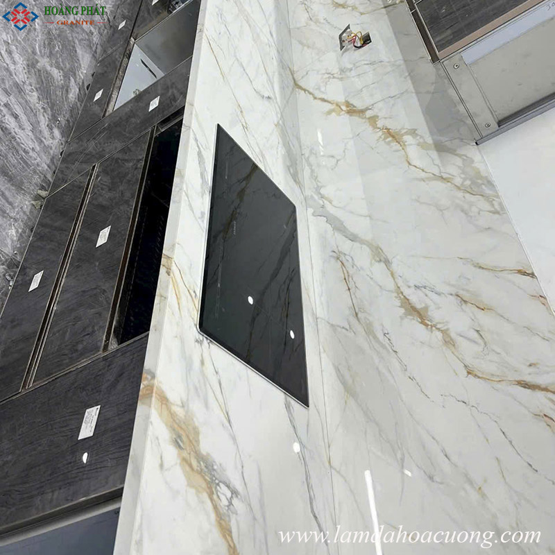 Mẫu đá hoa cương mặt bàn bếp sang trọng