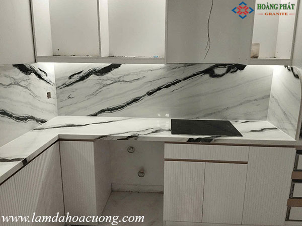 Mẫu đá granite ốp bếp đẹp 