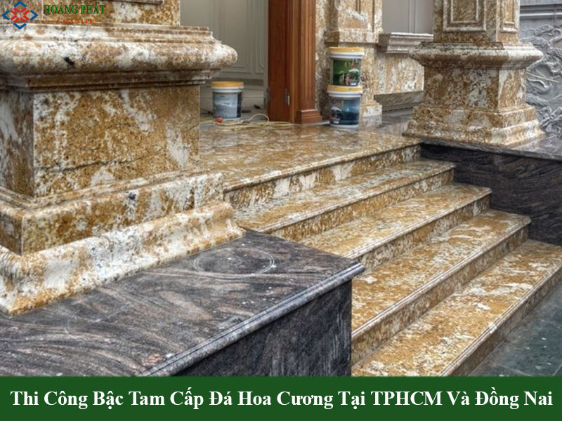 Mẫu bậc thềm nhà ốp đá granite đẹp xu hướng mới