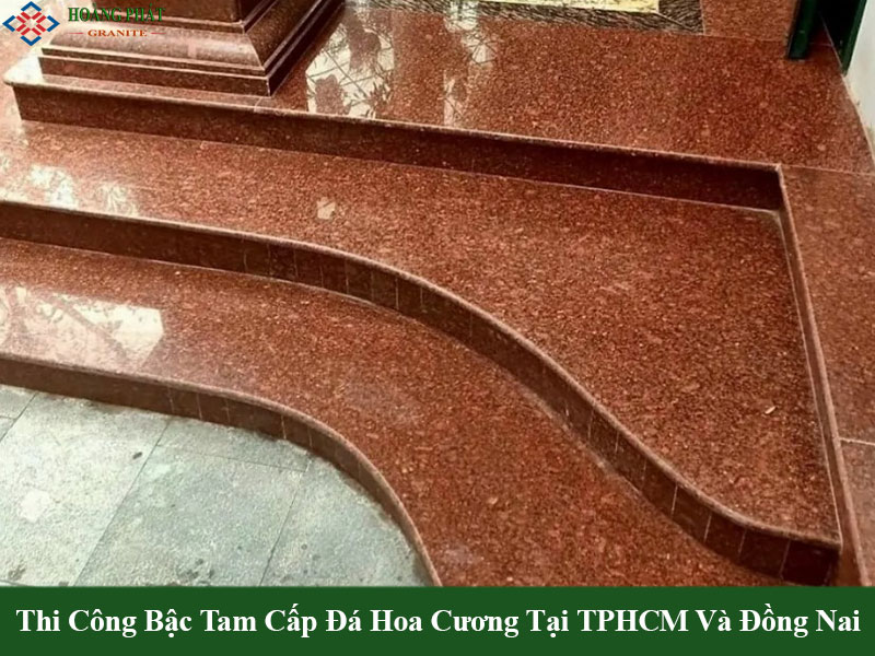 Mẫu bậc thềm nhà ốp đá granite thiết kế nổi bật