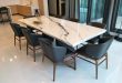 Mẫu bàn ghế đá hoa cương đẹp, tham khảo bộ bàn ghế mặt đá granite