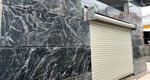 Mẫu mặt tiền đá hoa cương đẹp, mặt tiền nhà ốp đá granite sang trọng