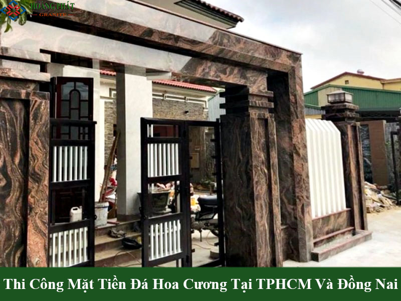 Mẫu mặt tiền đá hoa cương hiện đại đẳng cấp