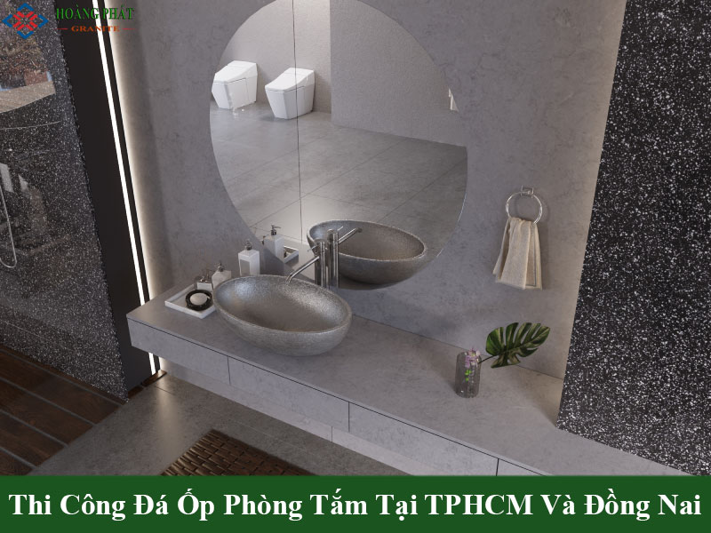 Mẫu đá tự nhiên ốp phòng tắm sang trọng đẳng cấp