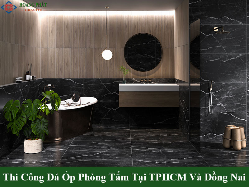 Mẫu đá ốp nền phòng tắm sang trọng đẳng cấp 
