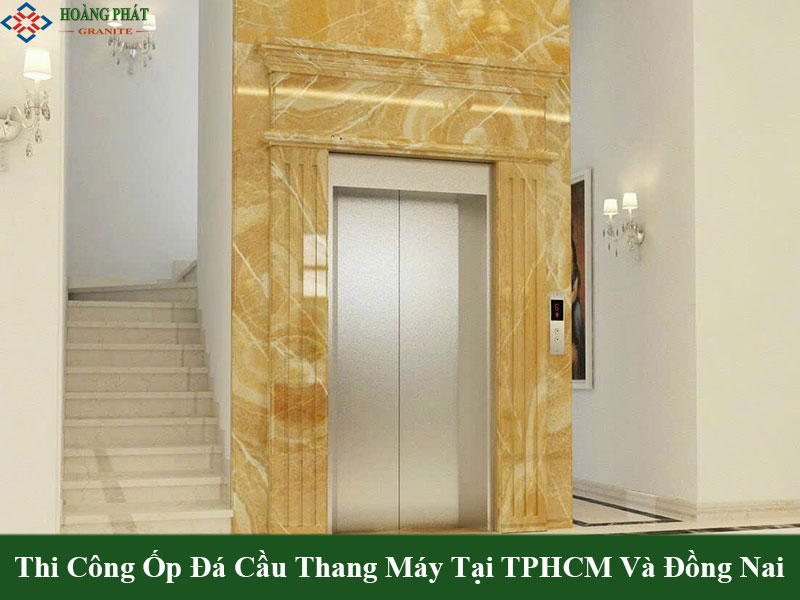 Mẫu đá ốp cabin thang máy gia đình đẹp tinh tế