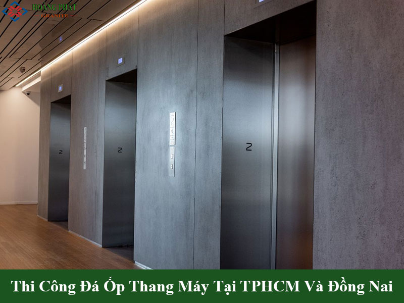 Mẫu đá hoa cương ốp cabin thang máy đẳng cấp