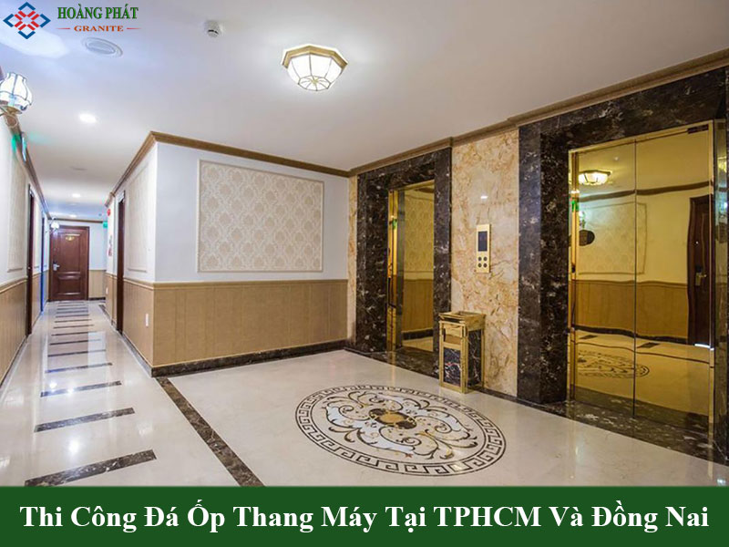 Mẫu đá granite ốp thang máy đẹp cao cấp